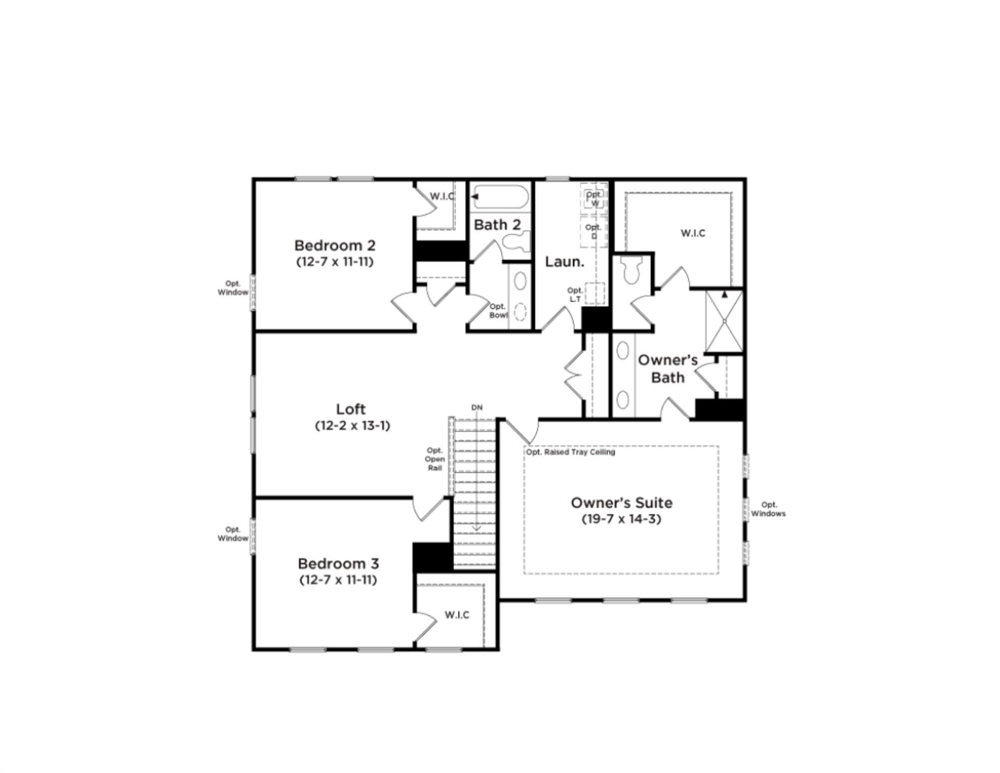 Burton Floor Plan - York
