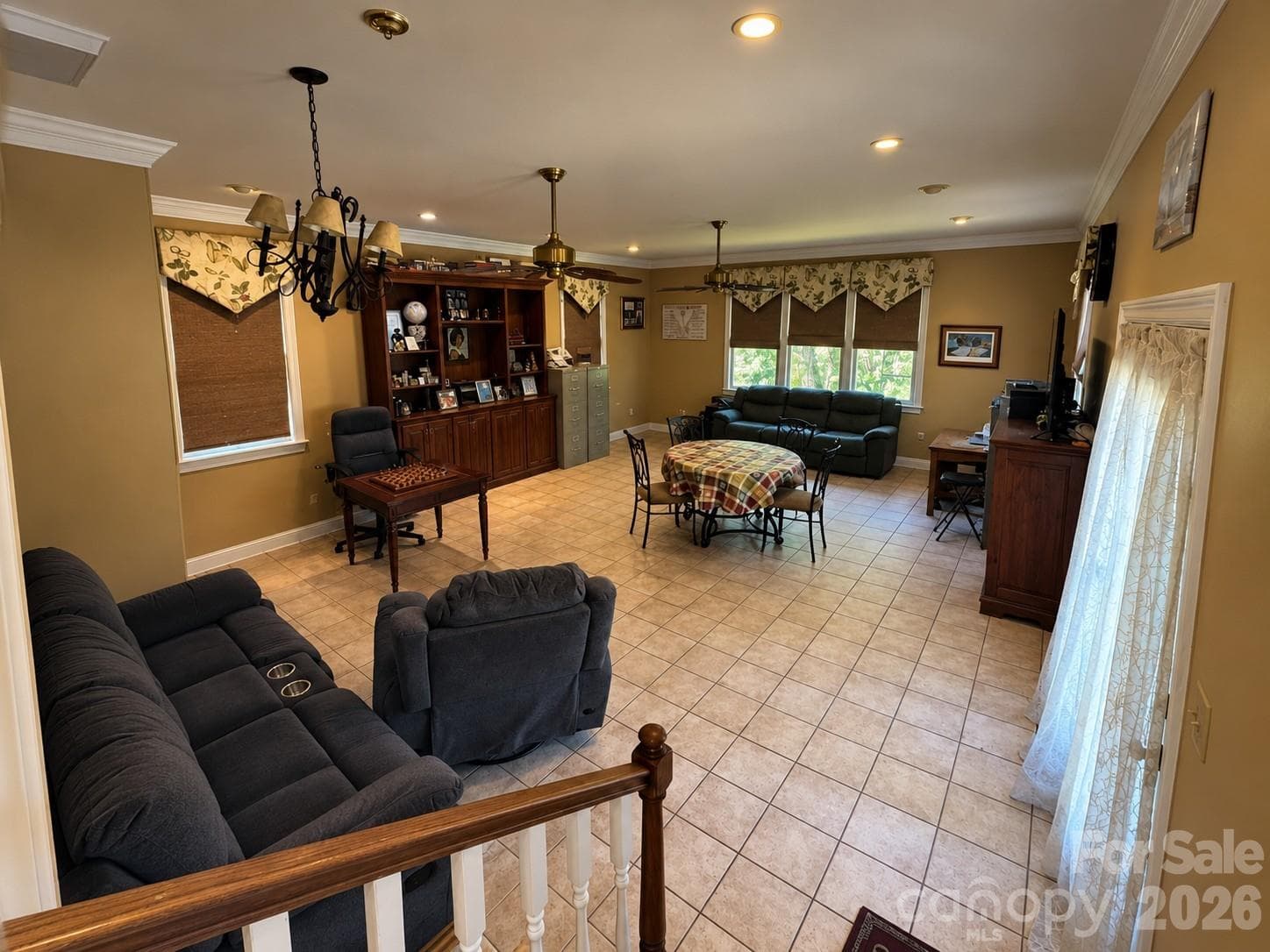 Family Room Overview - 4711 Summit Avenue, Greensboro