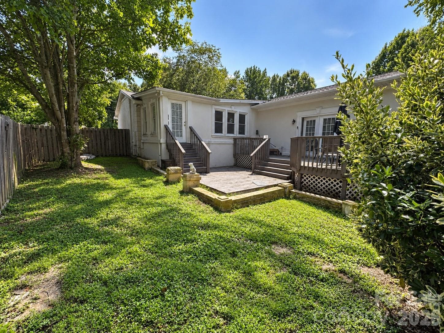 Backyard Deck and Garden Retreat - 4711 Summit Avenue, Greensboro