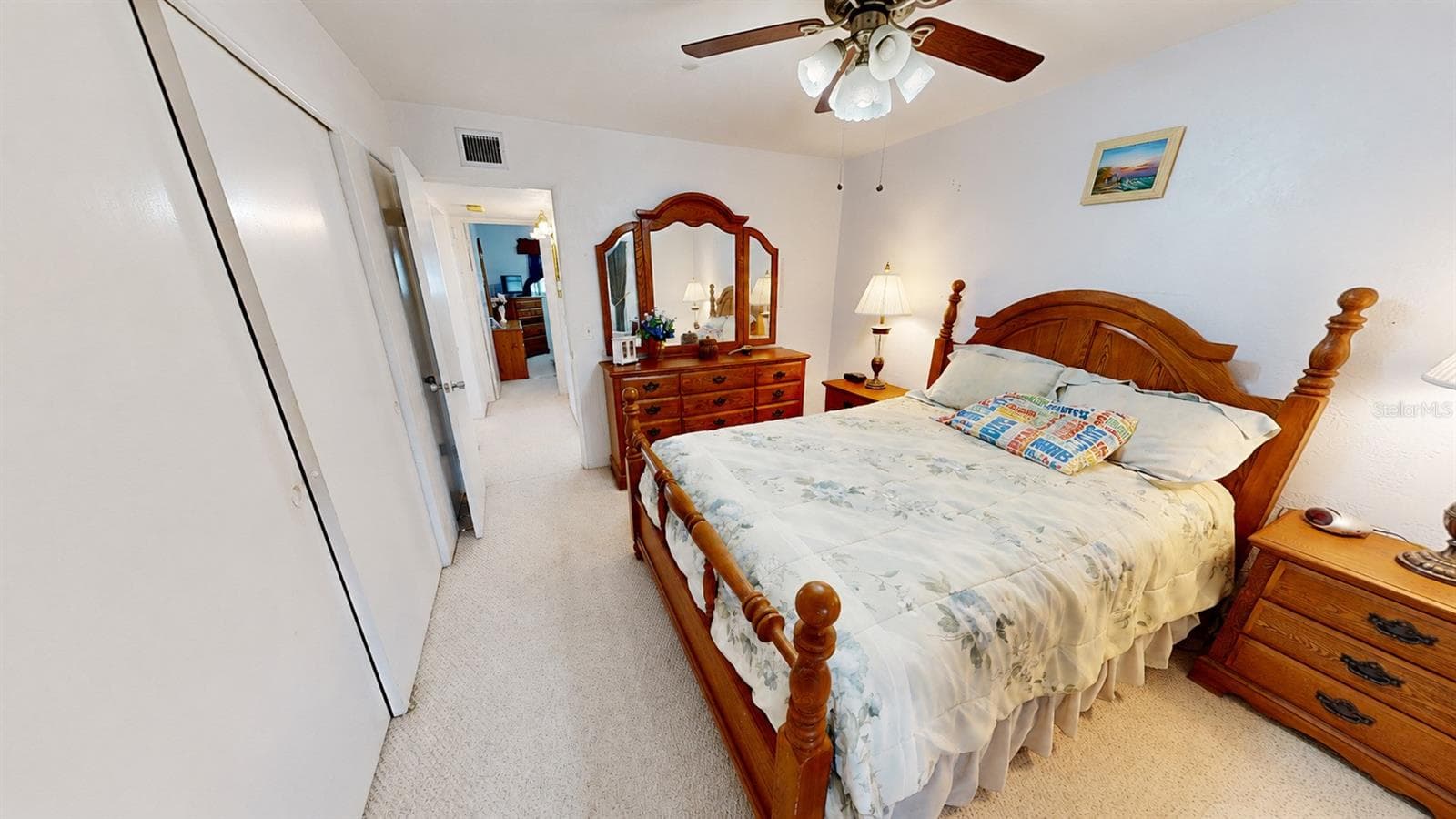 master bedroom - 2452 BRAZILIA DR #44, CLEARWATER