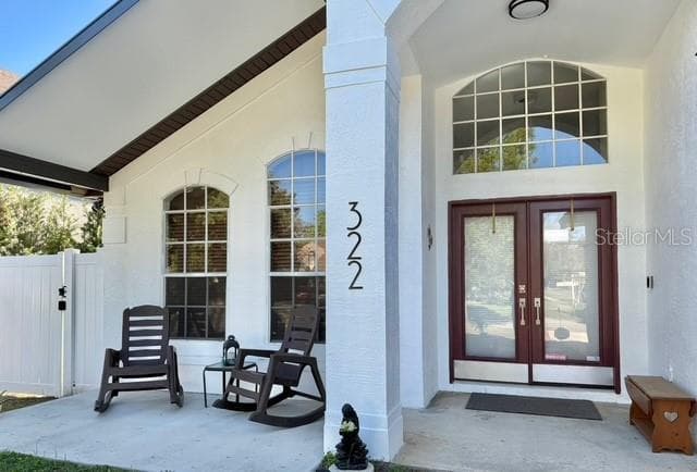 Front porch - 322 N SHADOWBAY BLVD, LONGWOOD