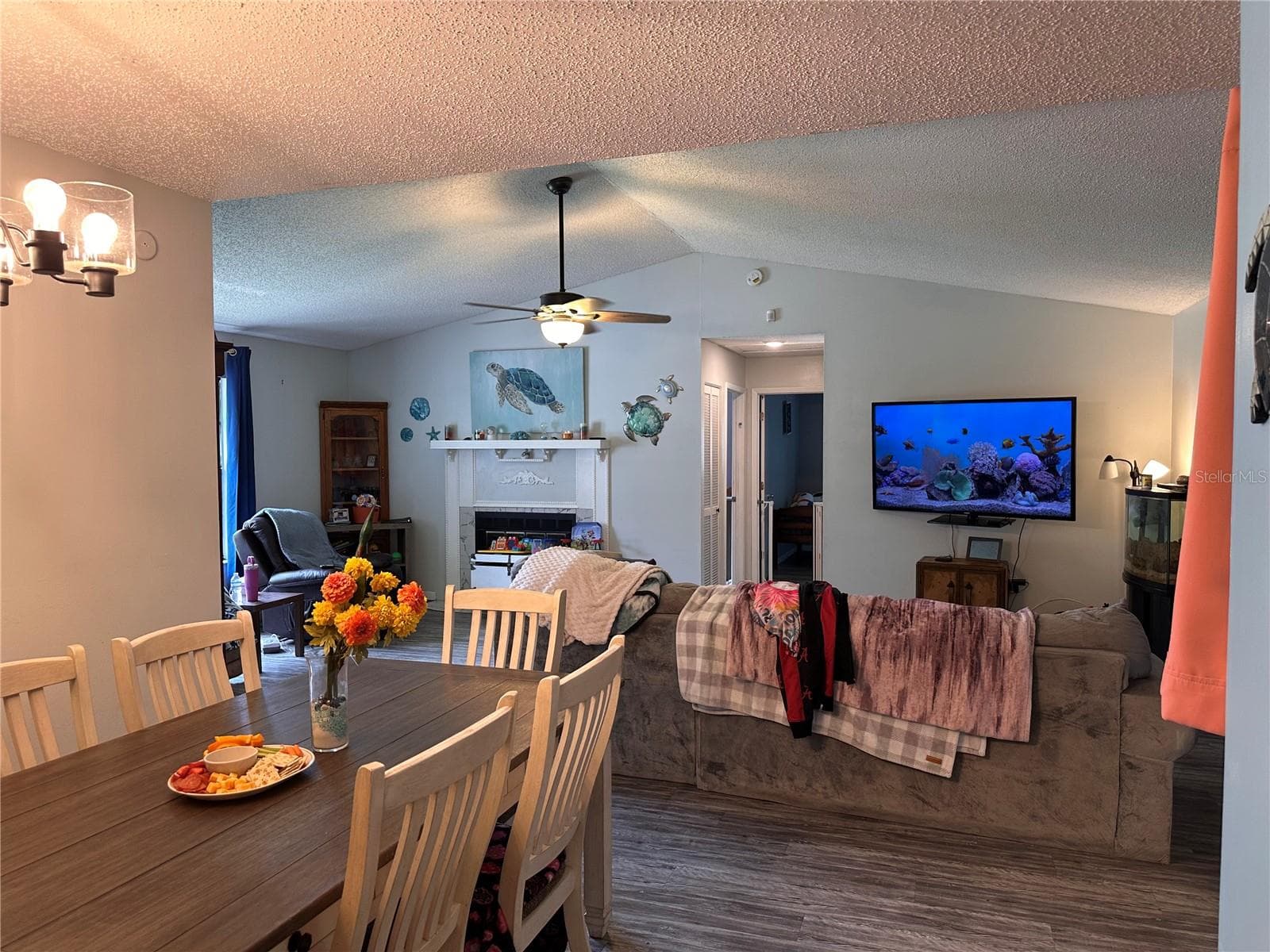Dining room to living room - 891 MERRIMAC ST SE, PALM BAY