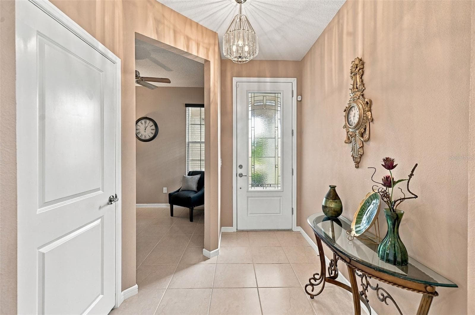 Foyer with closet and Flex Rm on left - 5995 SW 93RD CIR, OCALA