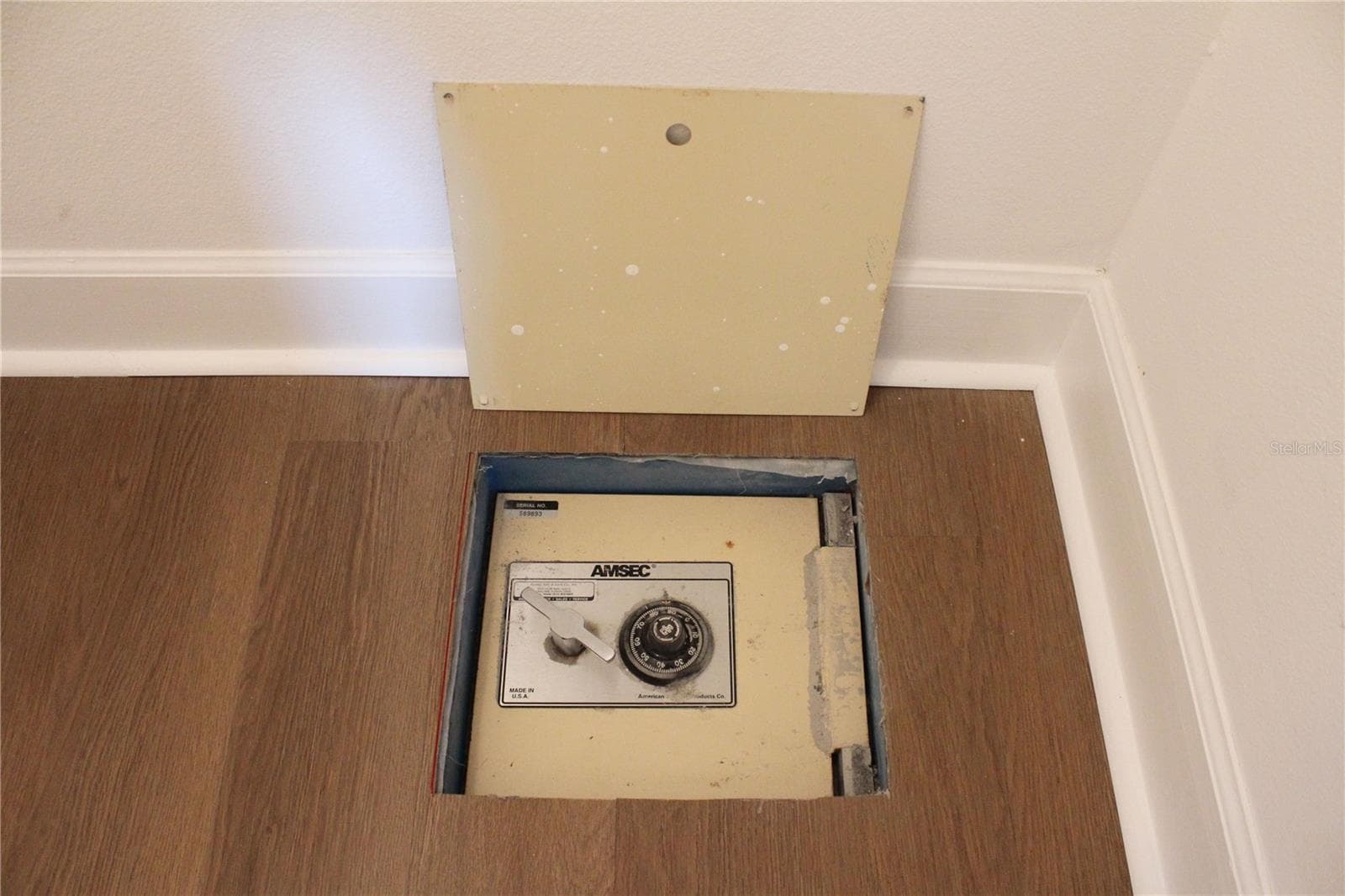 Master closet floor safe - 850 HANOVER WAY, LAKELAND