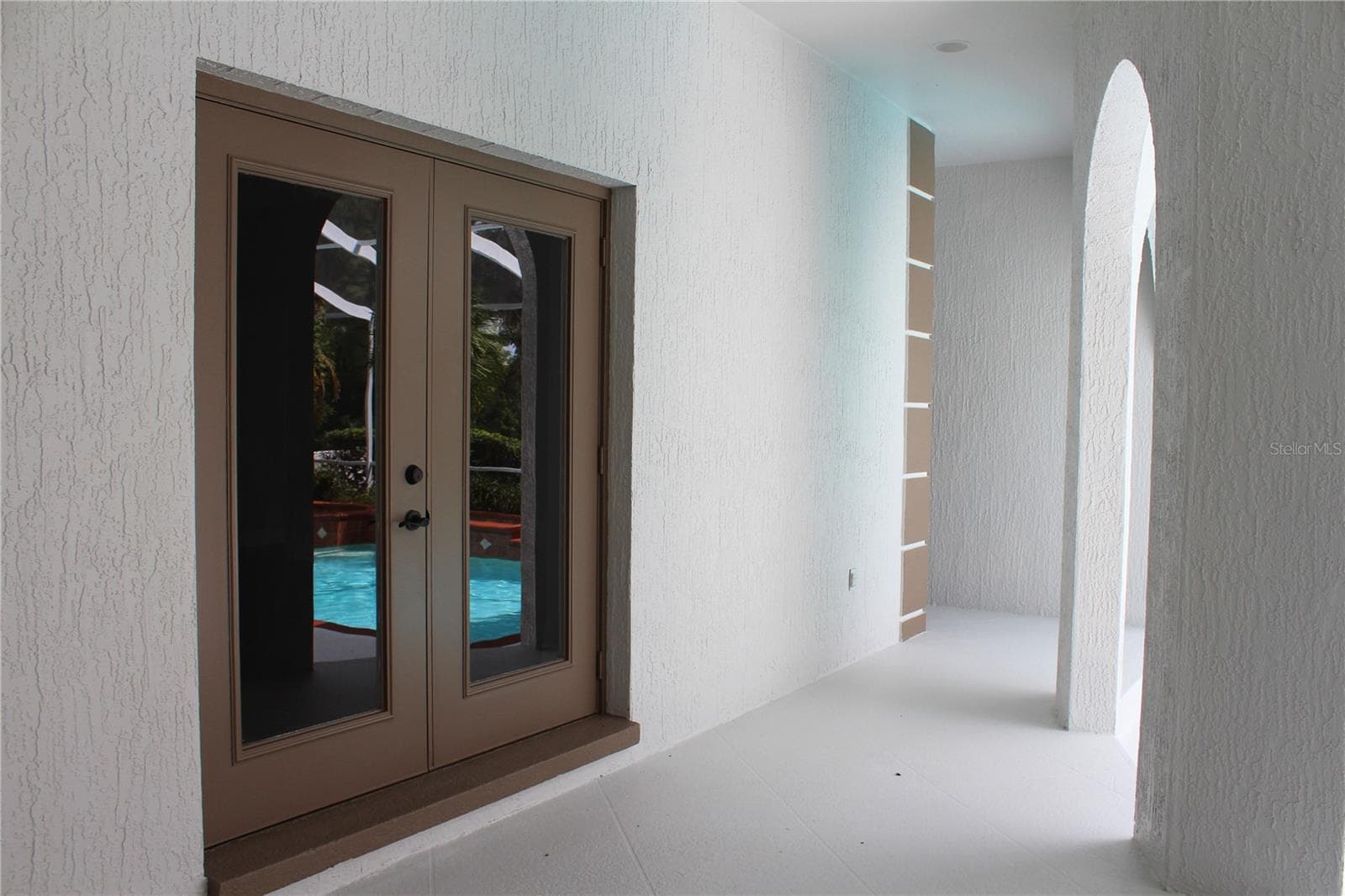 Rear patio/pool deck - 850 HANOVER WAY, LAKELAND