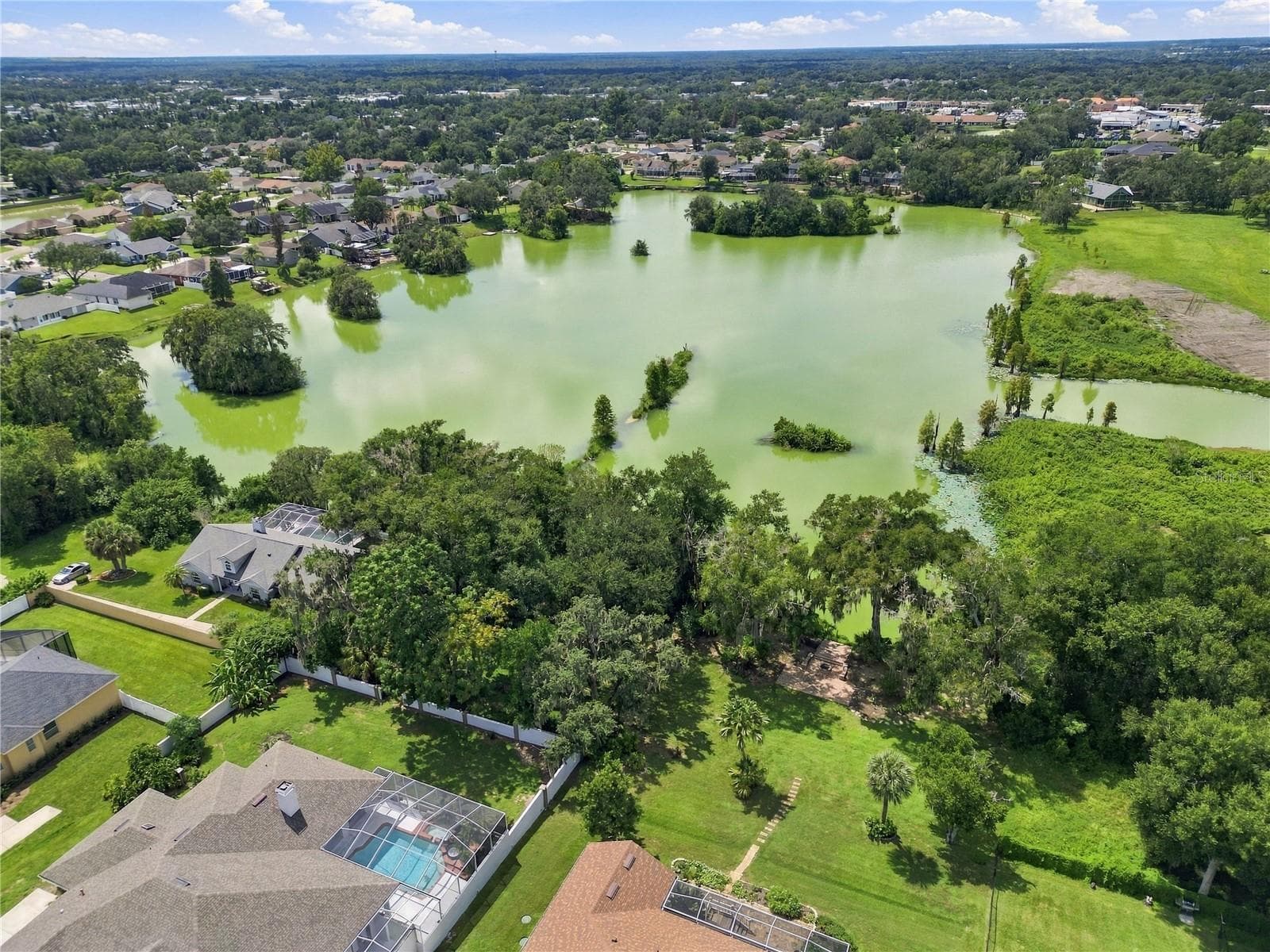 Aerial shot - 850 HANOVER WAY, LAKELAND