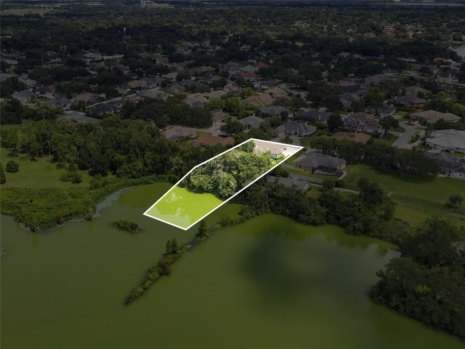 Property lines - 850 HANOVER WAY, LAKELAND