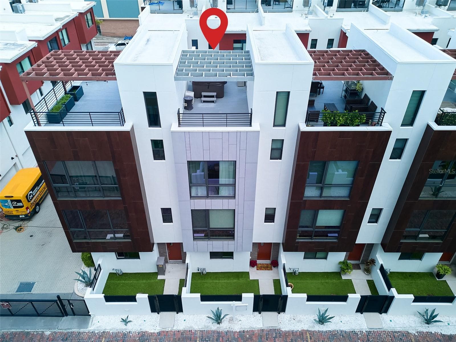 aerial view - 136 8TH ST N, ST PETERSBURG