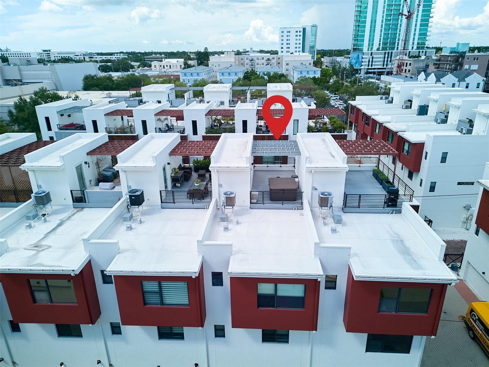 aerial view - 136 8TH ST N, ST PETERSBURG