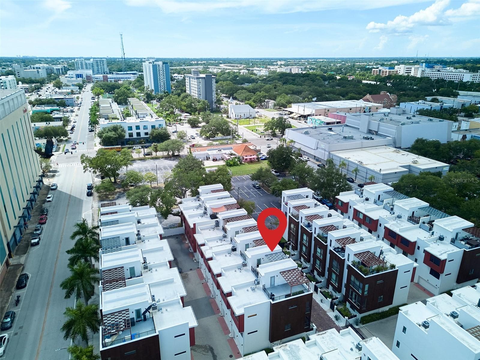 aerial view - 136 8TH ST N, ST PETERSBURG