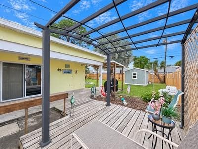 Back of house - 254 WERTZ DR, LARGO
