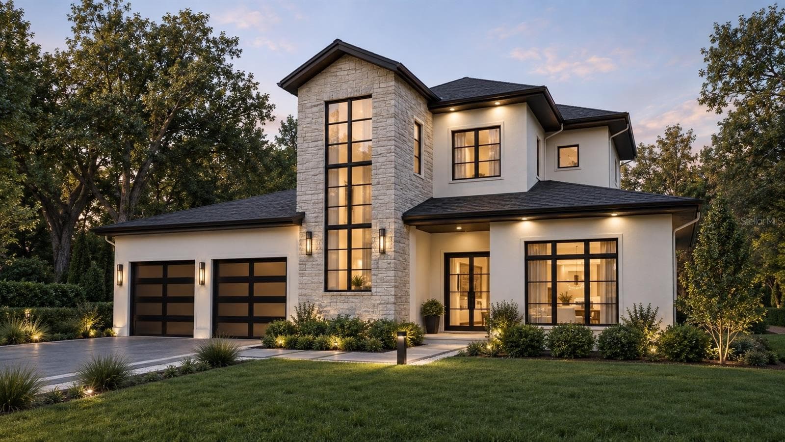 Howard front angle rendering- for inspiration - 2119 HOWARD DR, WINTER PARK