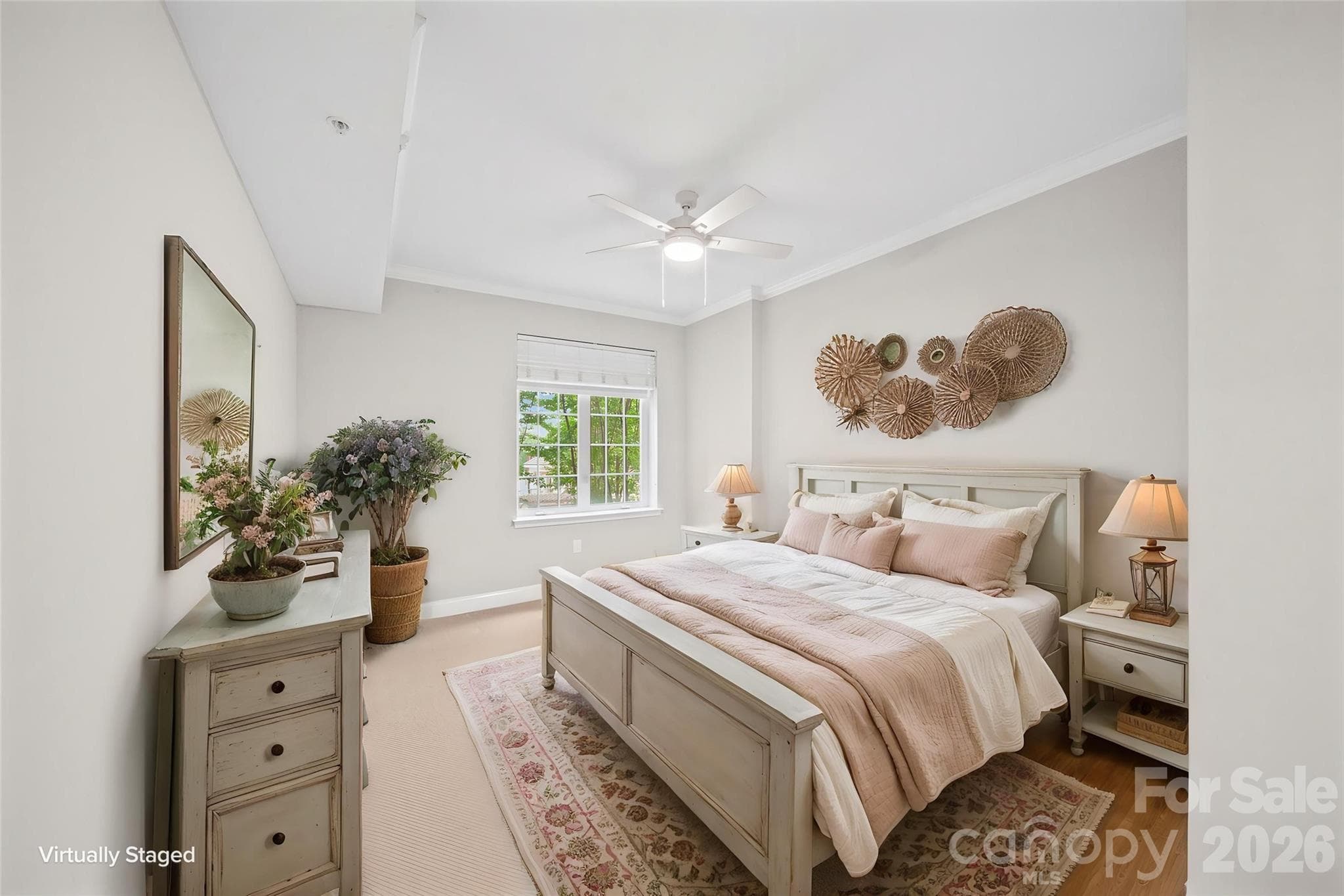 VIRTUALLY STAGED BEDROOM 2 - 300 W 5th Street, Charlotte