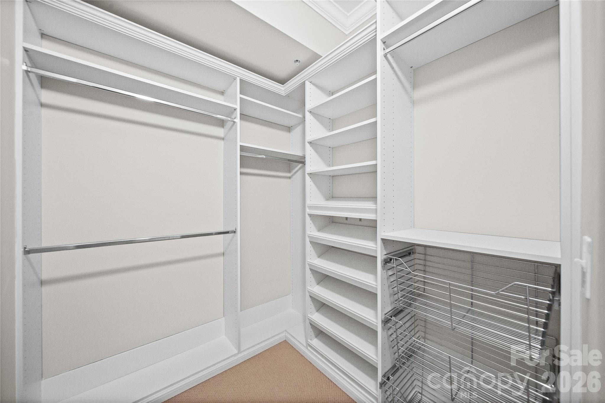 PRIMARY CUSTOM CLOSET - 300 W 5th Street, Charlotte