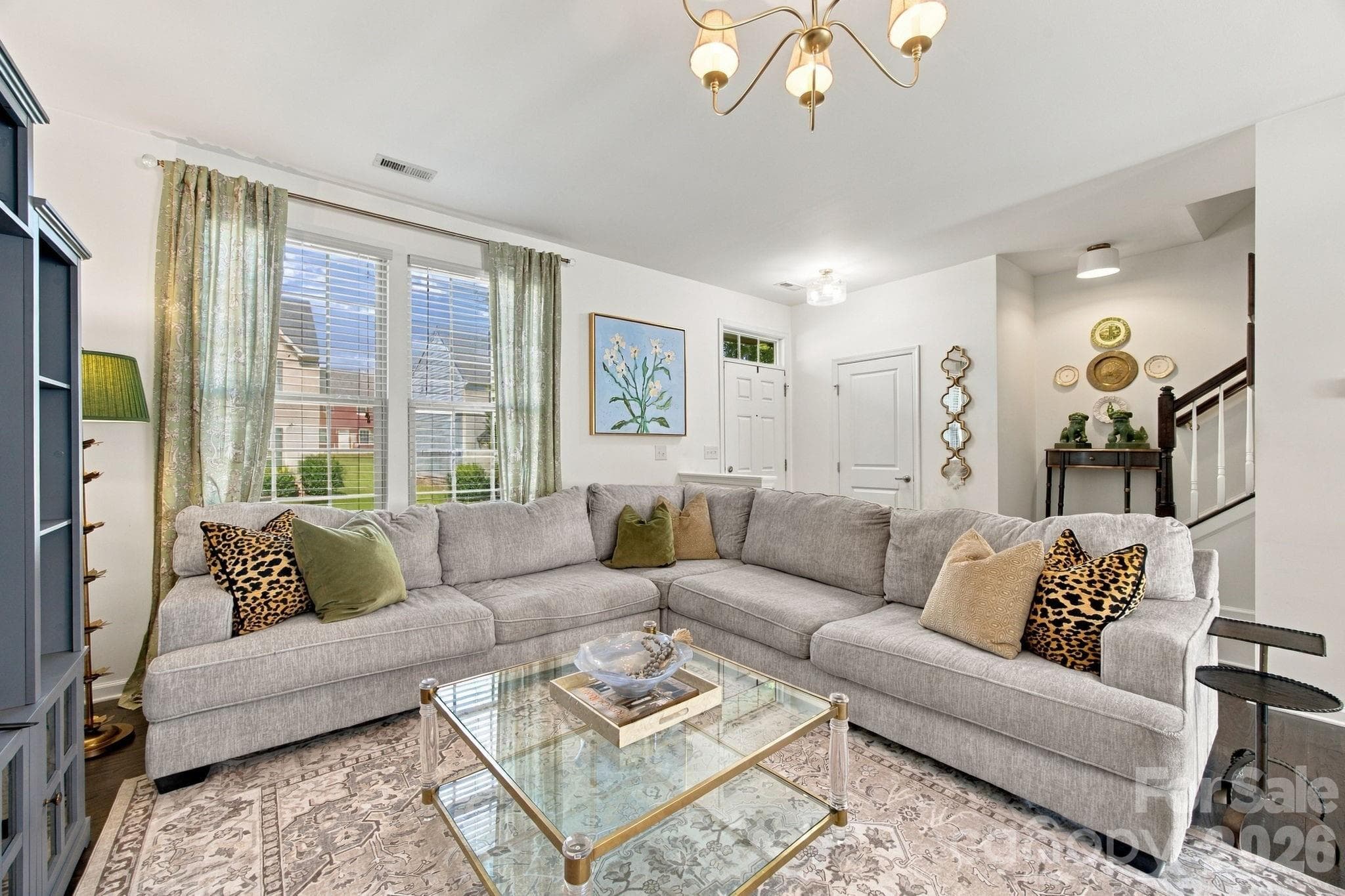 Living Room - 1717 Fleetwood Drive, Charlotte