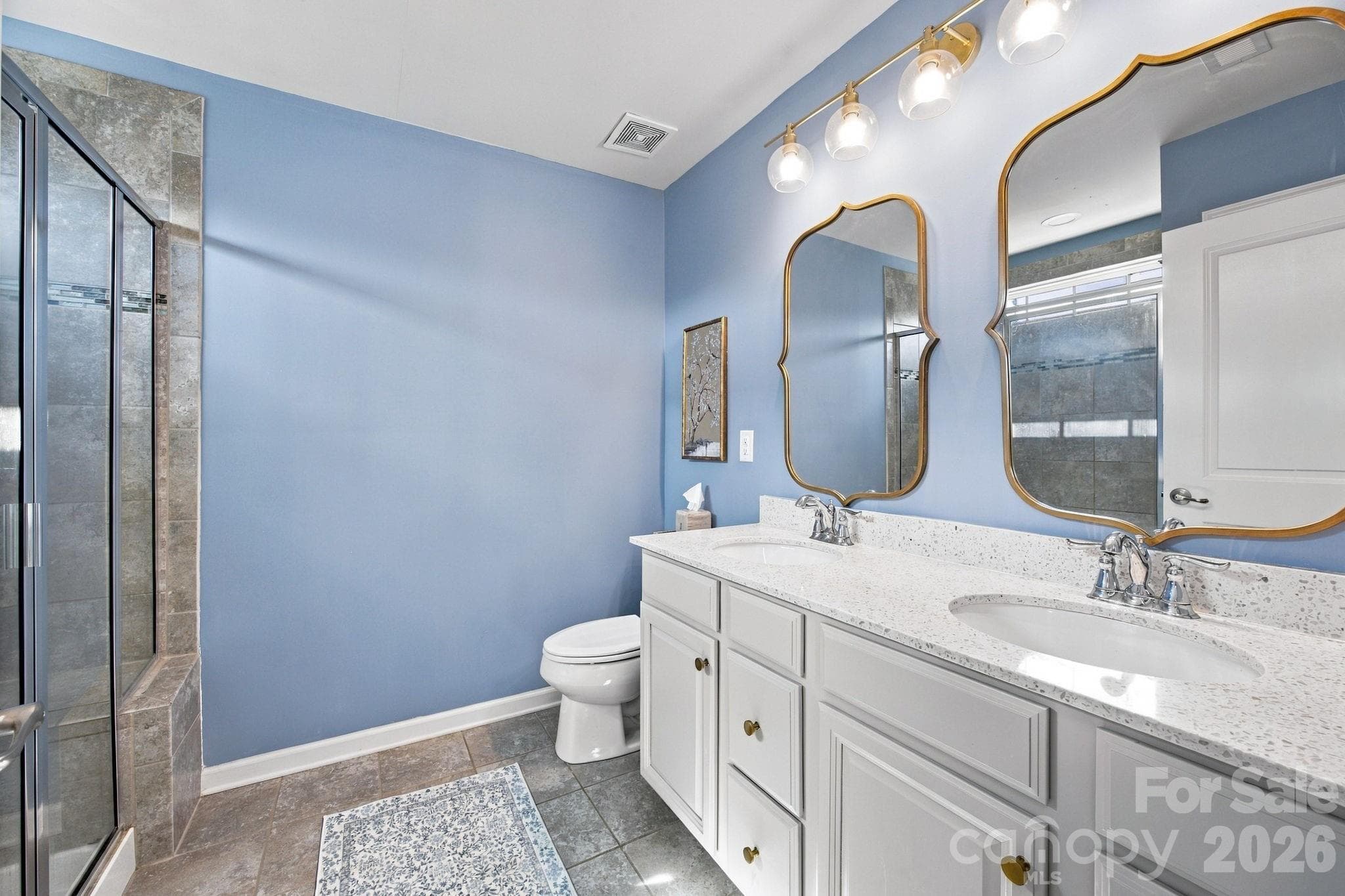 Primary Bath - 1717 Fleetwood Drive, Charlotte