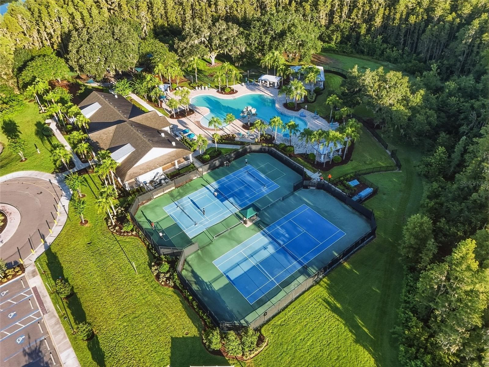 K-Bar Ranch II Tennis and Pickleball Courts - 10702 PLEASANT KNOLL DR, TAMPA