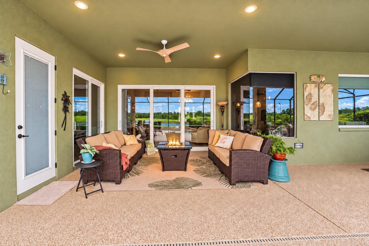 Covered Lanai - 110 PORTOFINO BLVD, NEW SMYRNA BEACH
