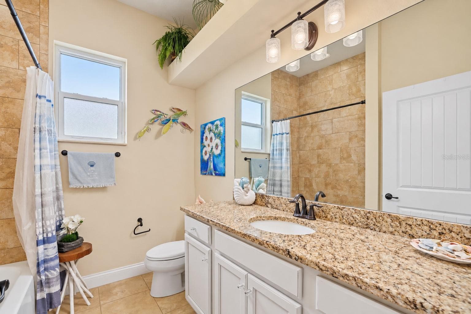 Ensuite pool bath - 110 PORTOFINO BLVD, NEW SMYRNA BEACH