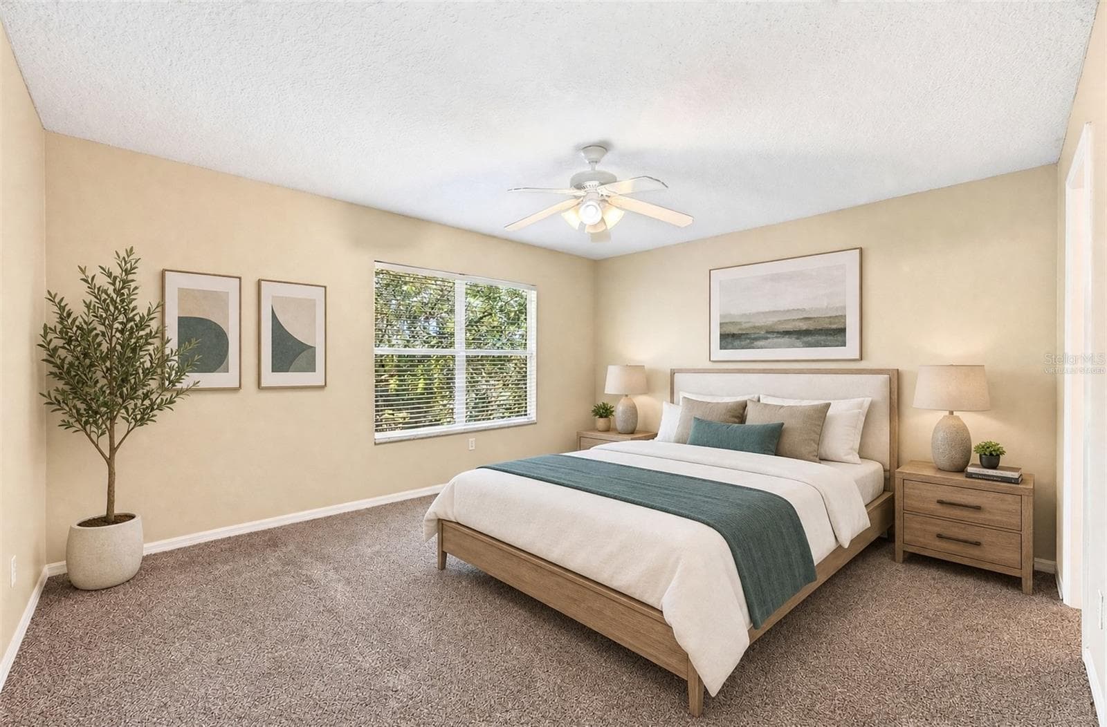 Primary Suite. Virtually Staged. - 4559 LACEBARK TRL, OVIEDO