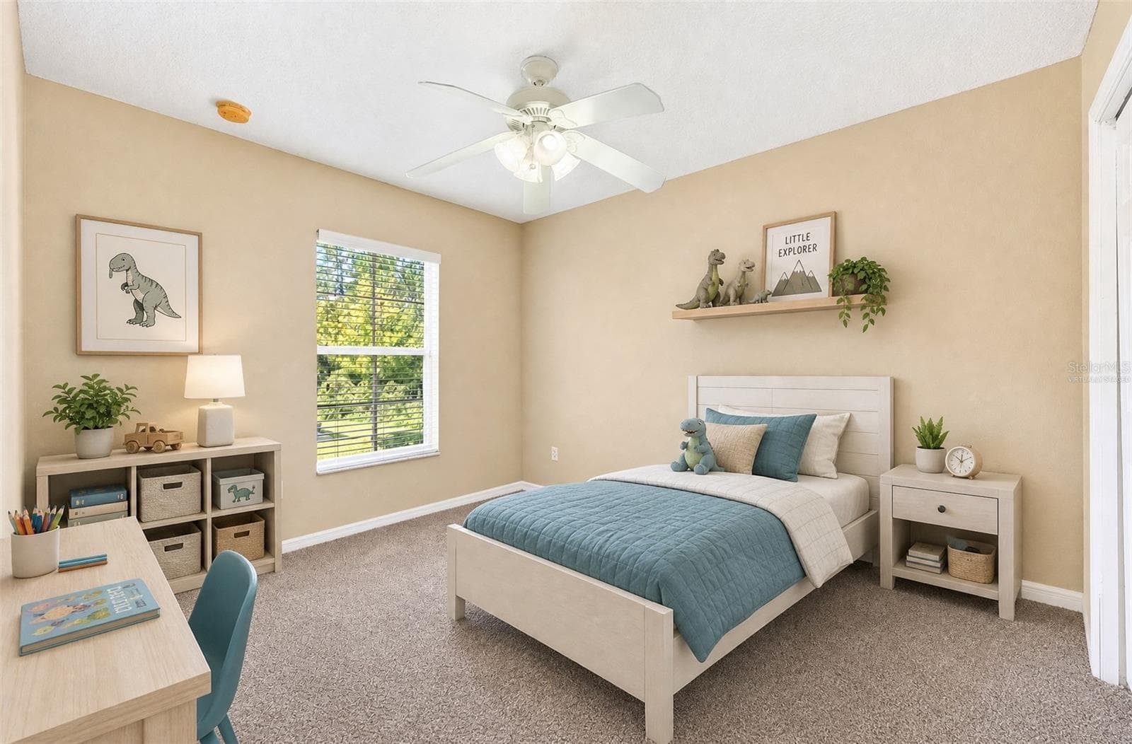 Second Bedroom. Virtually Staged. - 4559 LACEBARK TRL, OVIEDO