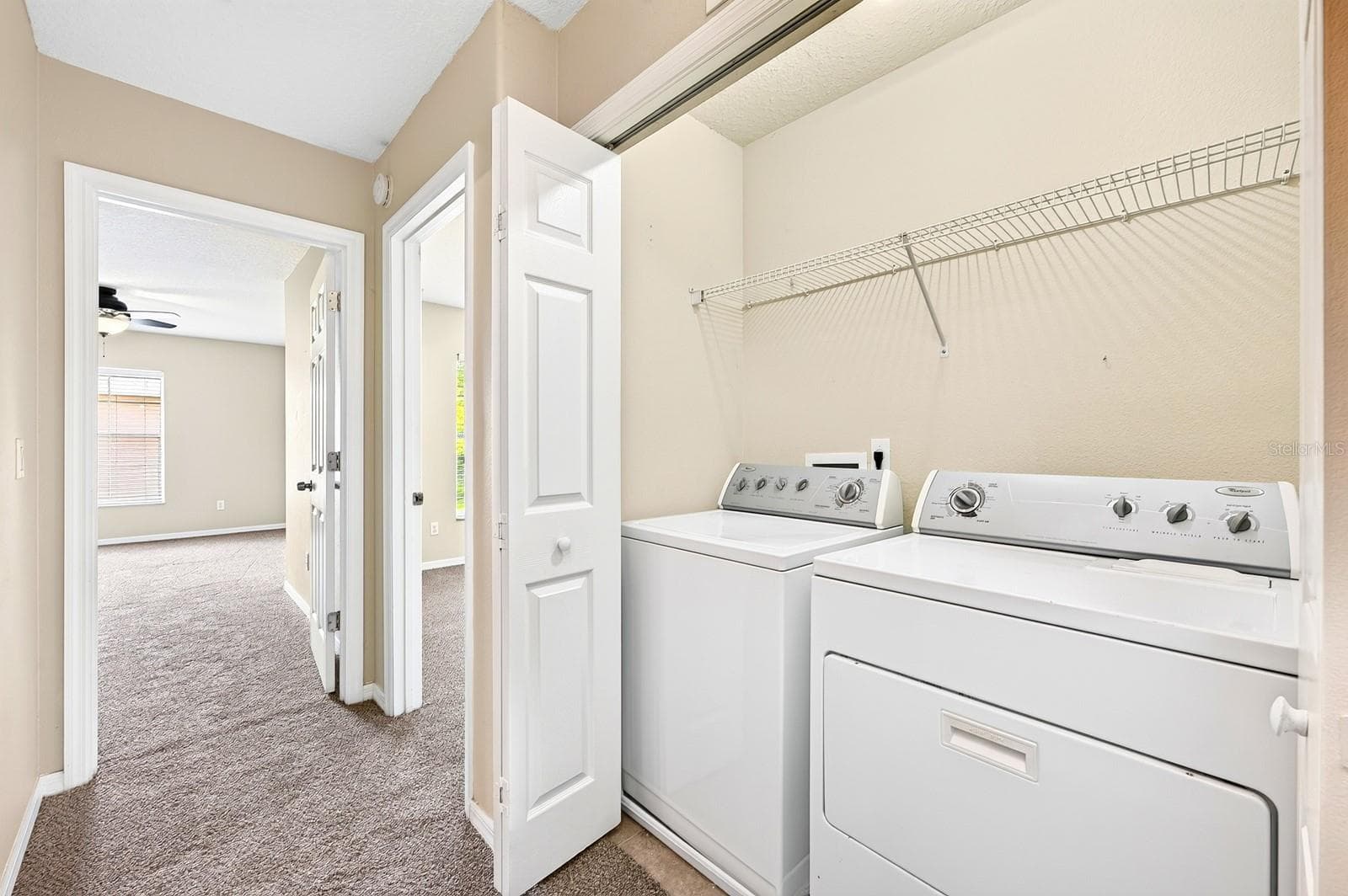 Laundry closet on the second floor. - 4559 LACEBARK TRL, OVIEDO