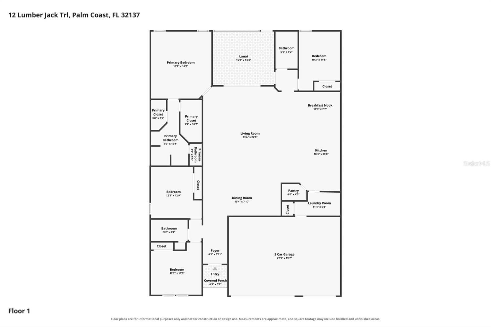 Single Family Residence at 12 LUMBER JACK TRL, PALM COAST, photo 72 of 72