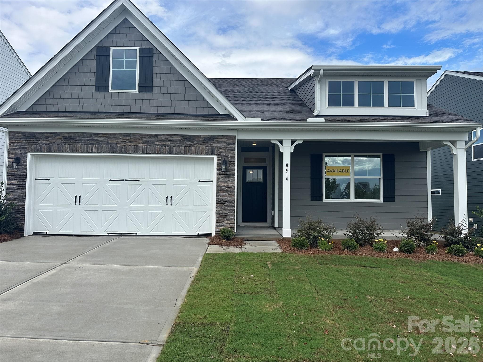 Homesite 354 features a Stanley B floorplan - 8414 Acadia Parkway, Sherrills Ford