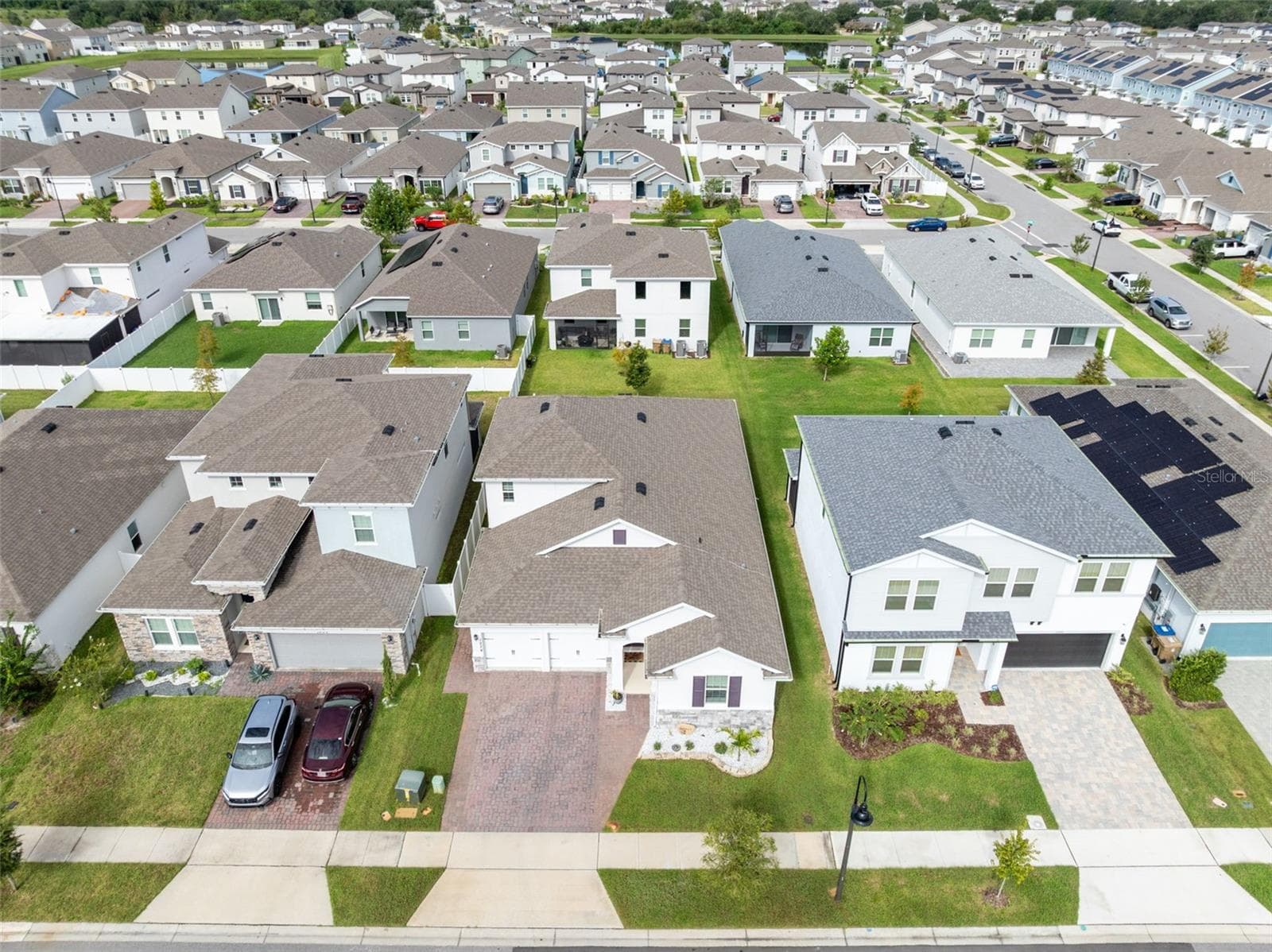 Aerial of subject property and community - 1274 SILO DR, ST CLOUD