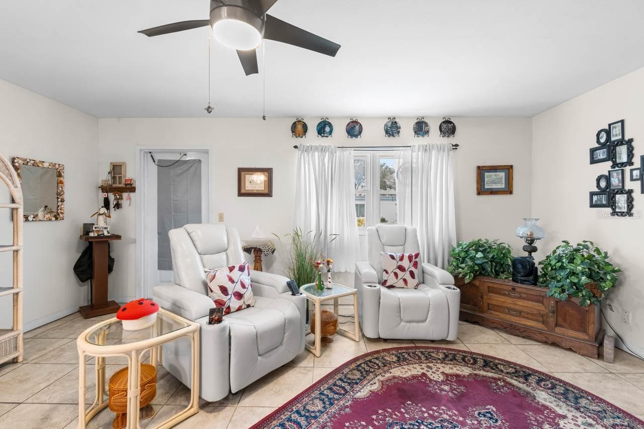 Living Room - 302 S ANDOVER PL S #158, SUN CITY CENTER