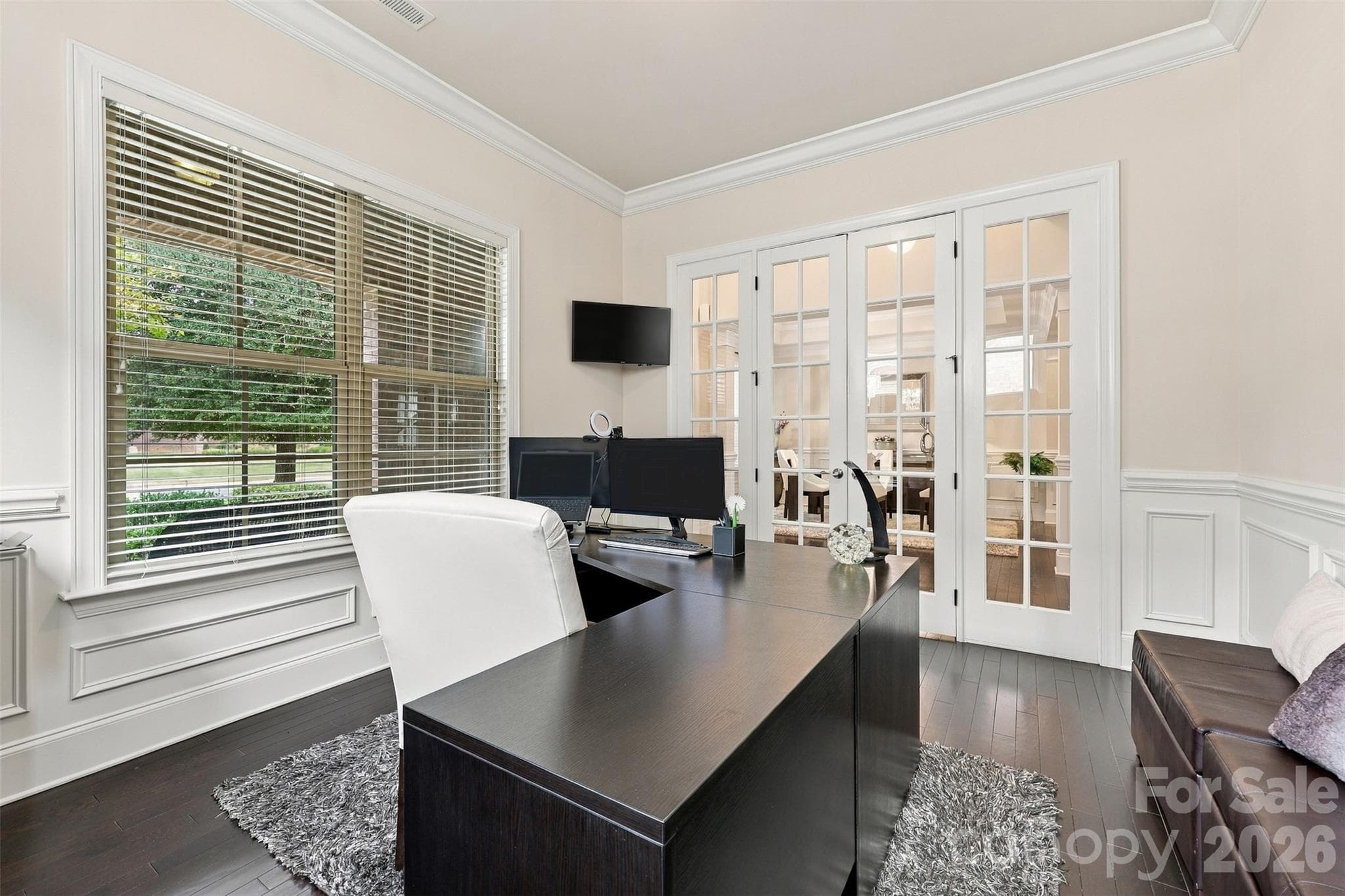 office with french doors off foyer - 131 Reserve Lane, Indian Land