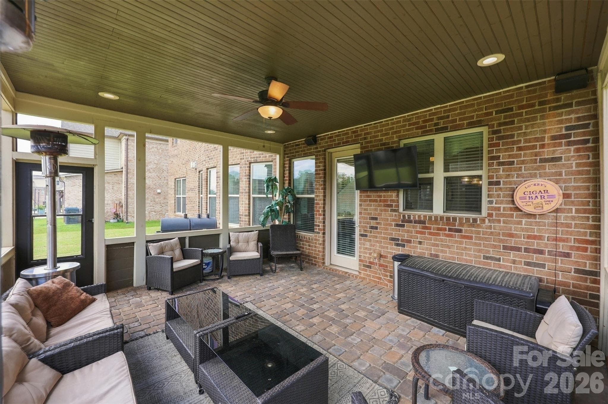 screened in back porch 17'x15' - 131 Reserve Lane, Indian Land
