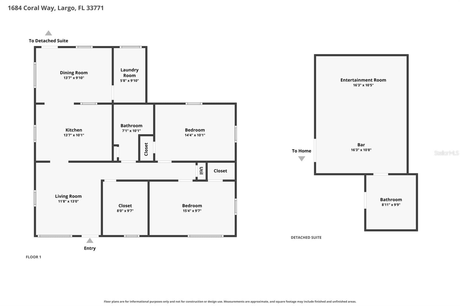 Single Family Residence at 1684 CORAL WAY, LARGO, photo 49 of 56