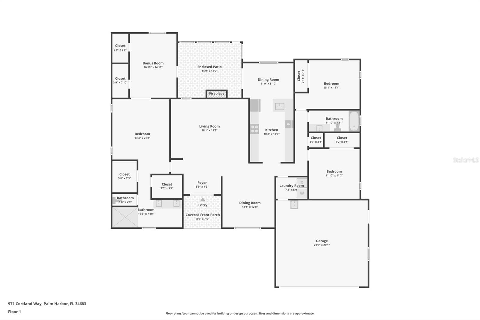 Single Family Residence at 971 CORTLAND WAY, PALM HARBOR, photo 4 of 31