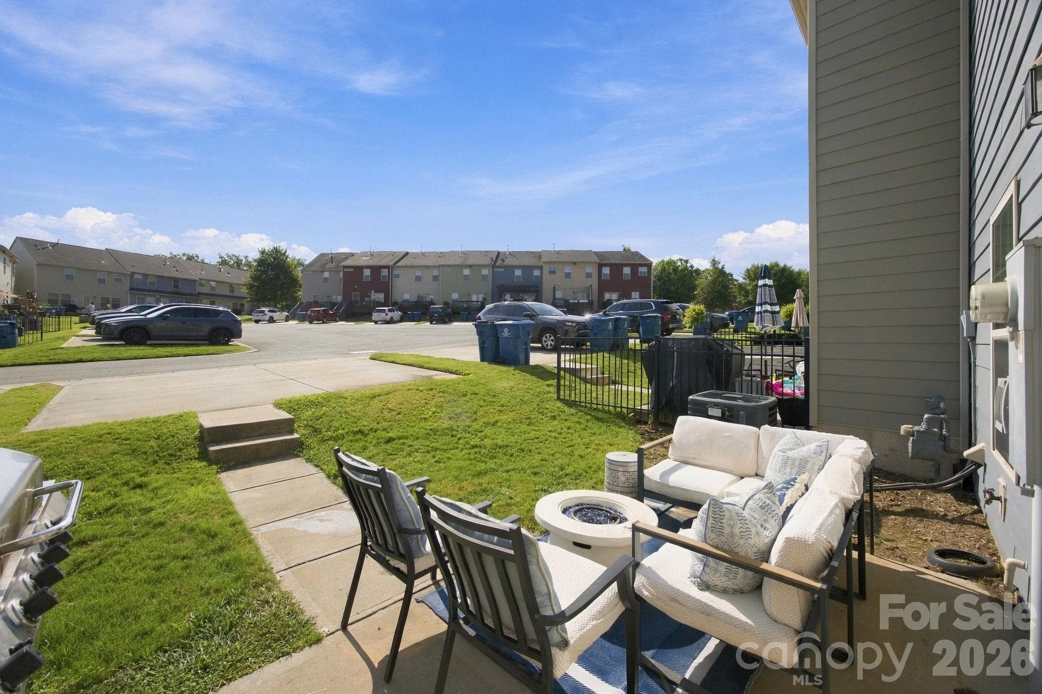 Rear Patio - 1717 Fleetwood Drive, Charlotte