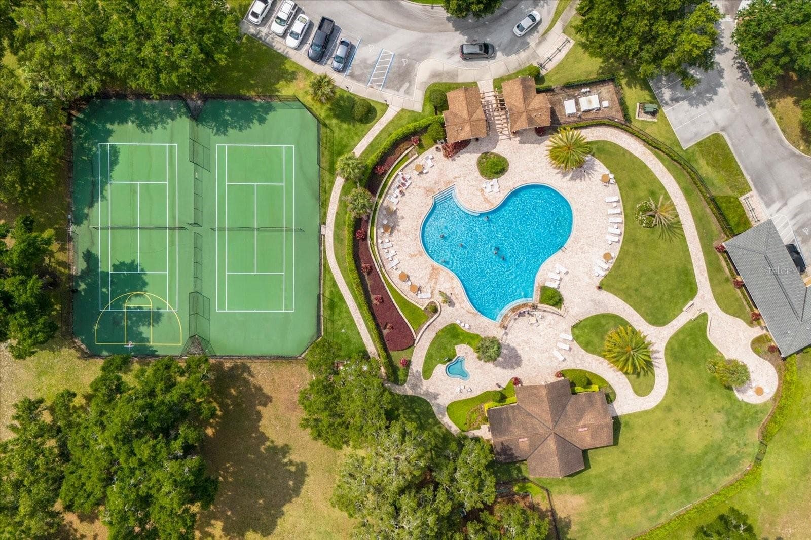 Tennis courts, basketball court, clubhouse and pool - 34126 FORTUNADO ST, SORRENTO