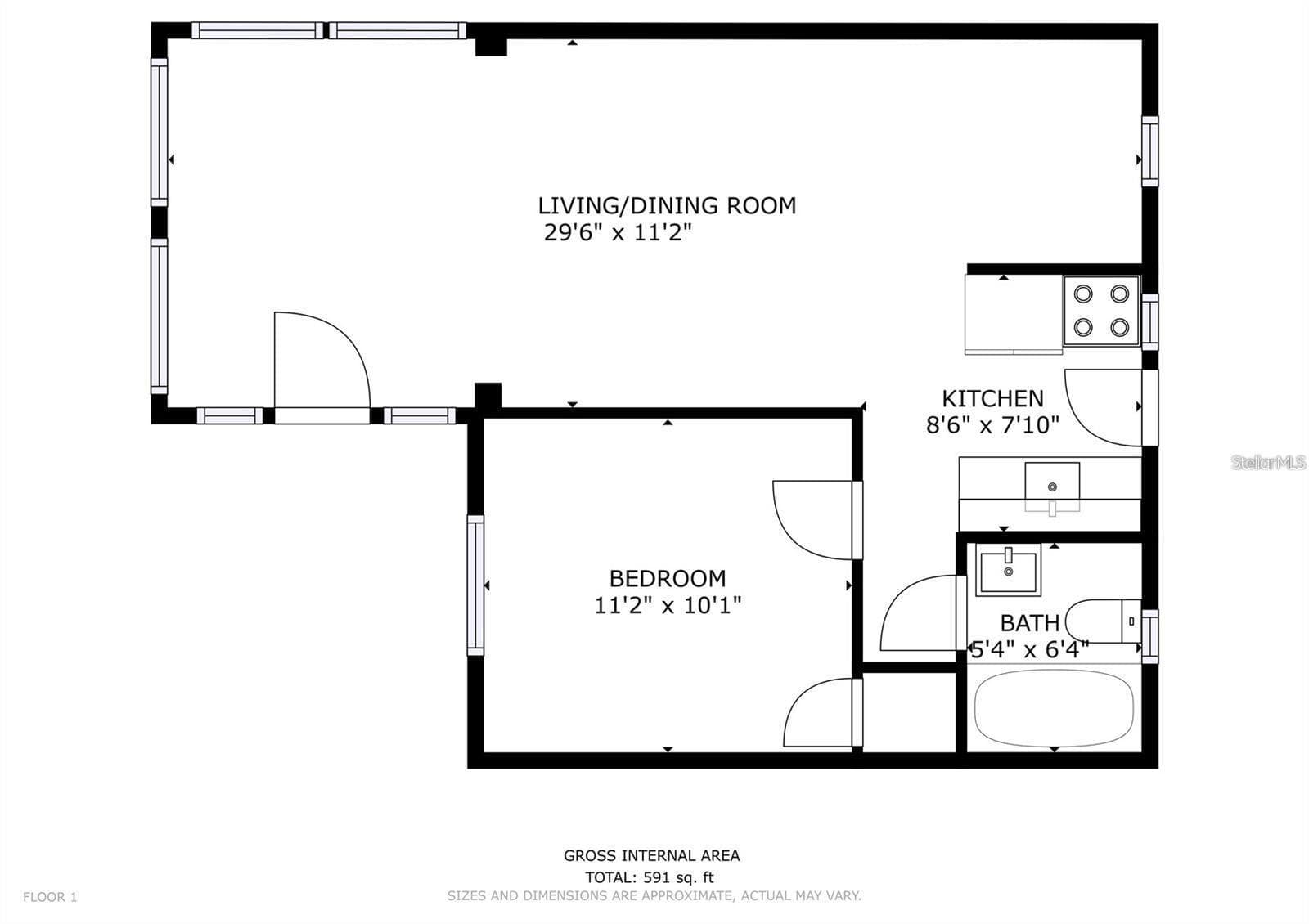 604 floor plan - 604 MCLENNAN ST, CLEARWATER