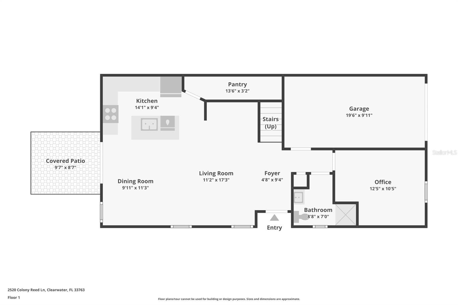 Townhouse at 2520 COLONY REED LN, CLEARWATER, photo 25 of 27