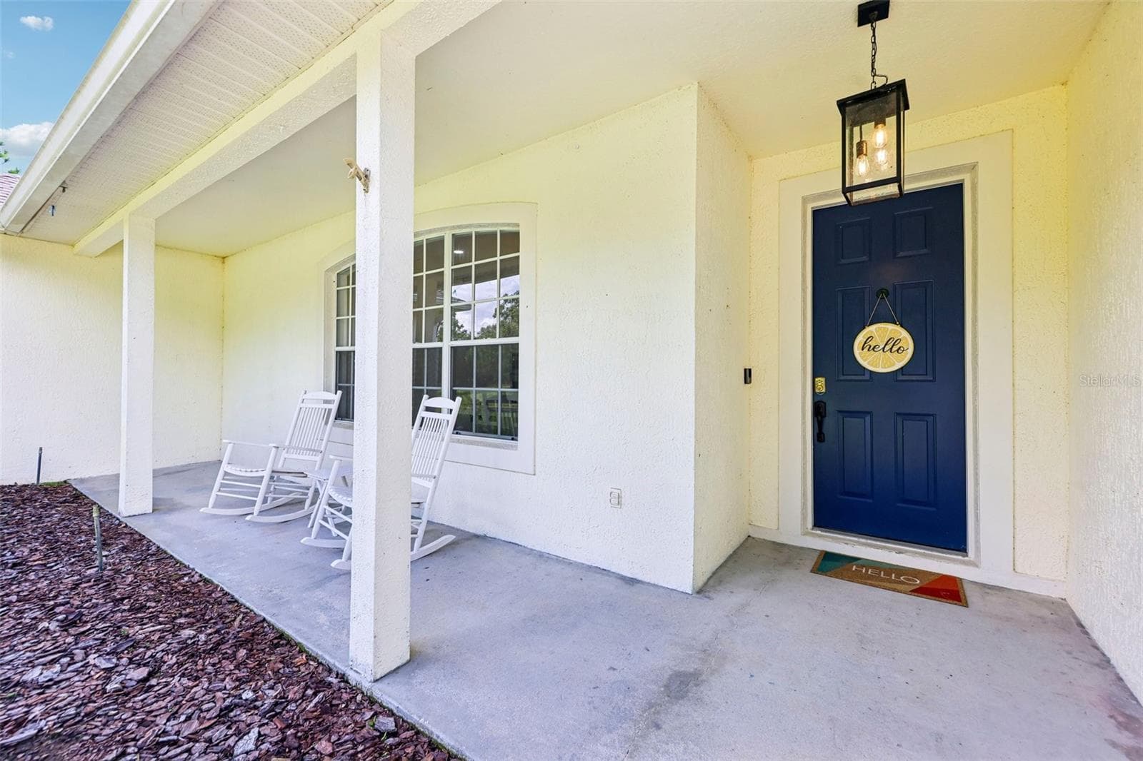 A covered front porch welcomes you home, while the EXPANSIVE LOT, fenced backyard and PRIVATE POOL create a wonderful setting for enjoying the outdoors. - 19106 SHELDON ST, ORLANDO