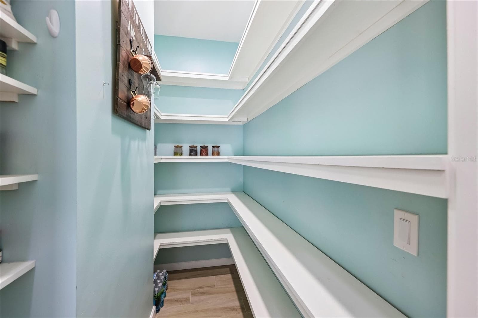 The WALK-IN PANTRY CLOSET offers plenty of additional storage. - 19106 SHELDON ST, ORLANDO