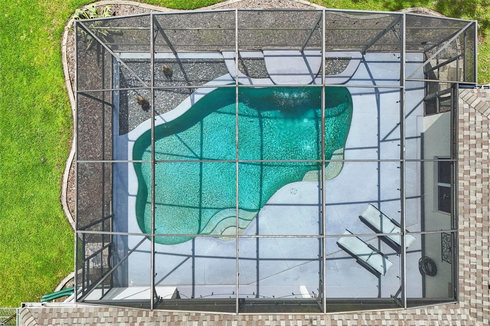 Aerial view of the pool - 19106 SHELDON ST, ORLANDO