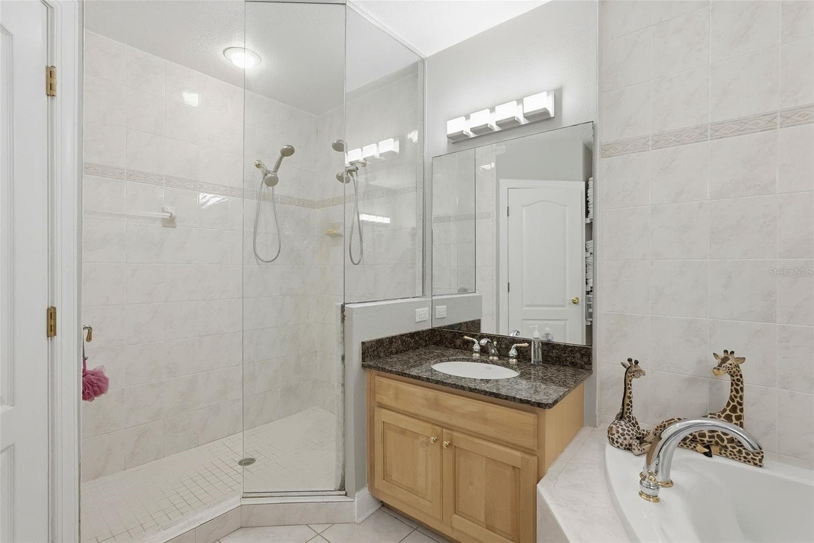 Large walk in shower in master! - 200 BRIGHTWATER DR #10, CLEARWATER BEACH