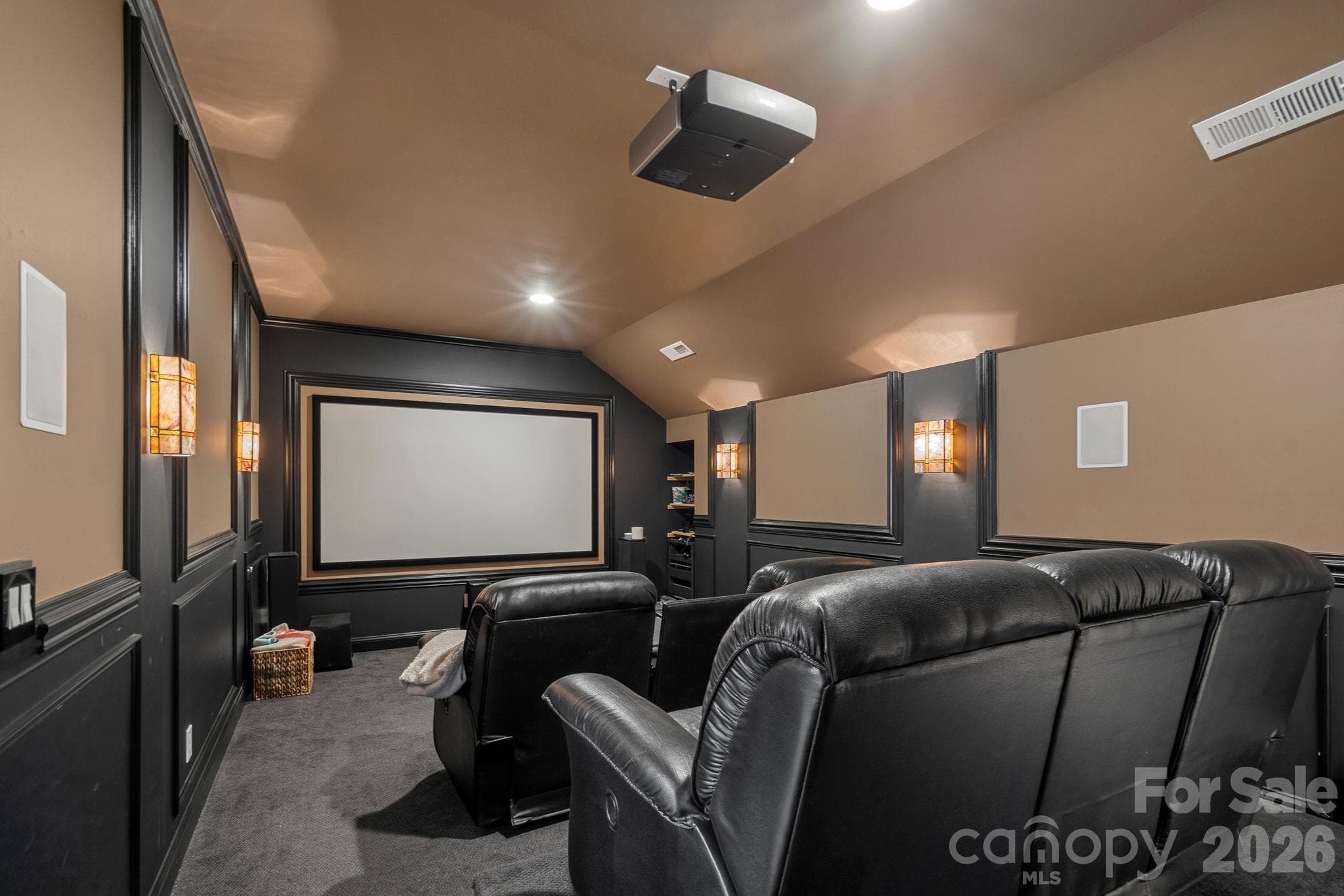 Theater Room on 3rd floor. - 1104 Longwood Court, Matthews