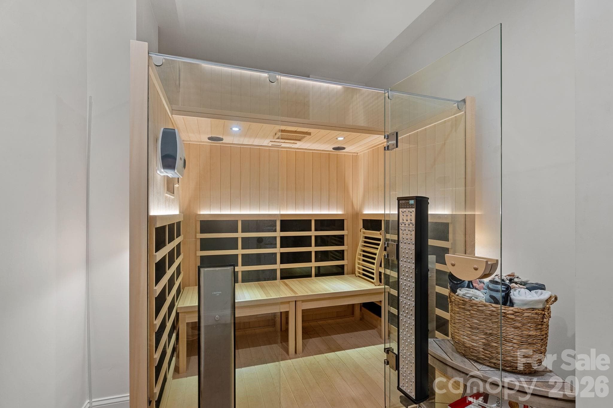 A sauna in your home? Yes, please! - 1104 Longwood Court, Matthews