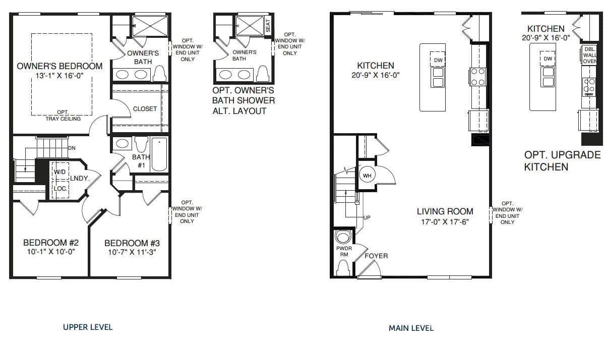 Mendelssohn S - 2 story floorplan - 1235 Rutland Drive SW, Concord