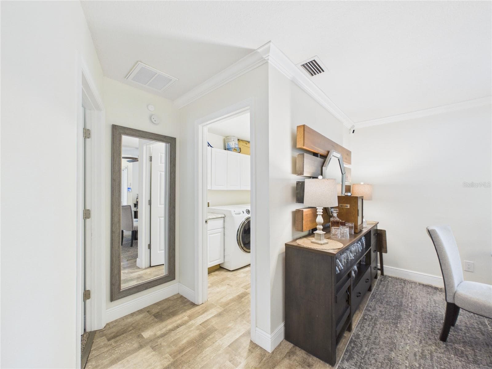 Laundry room to garage - 16004 EAGLE RIVER WAY, TAMPA