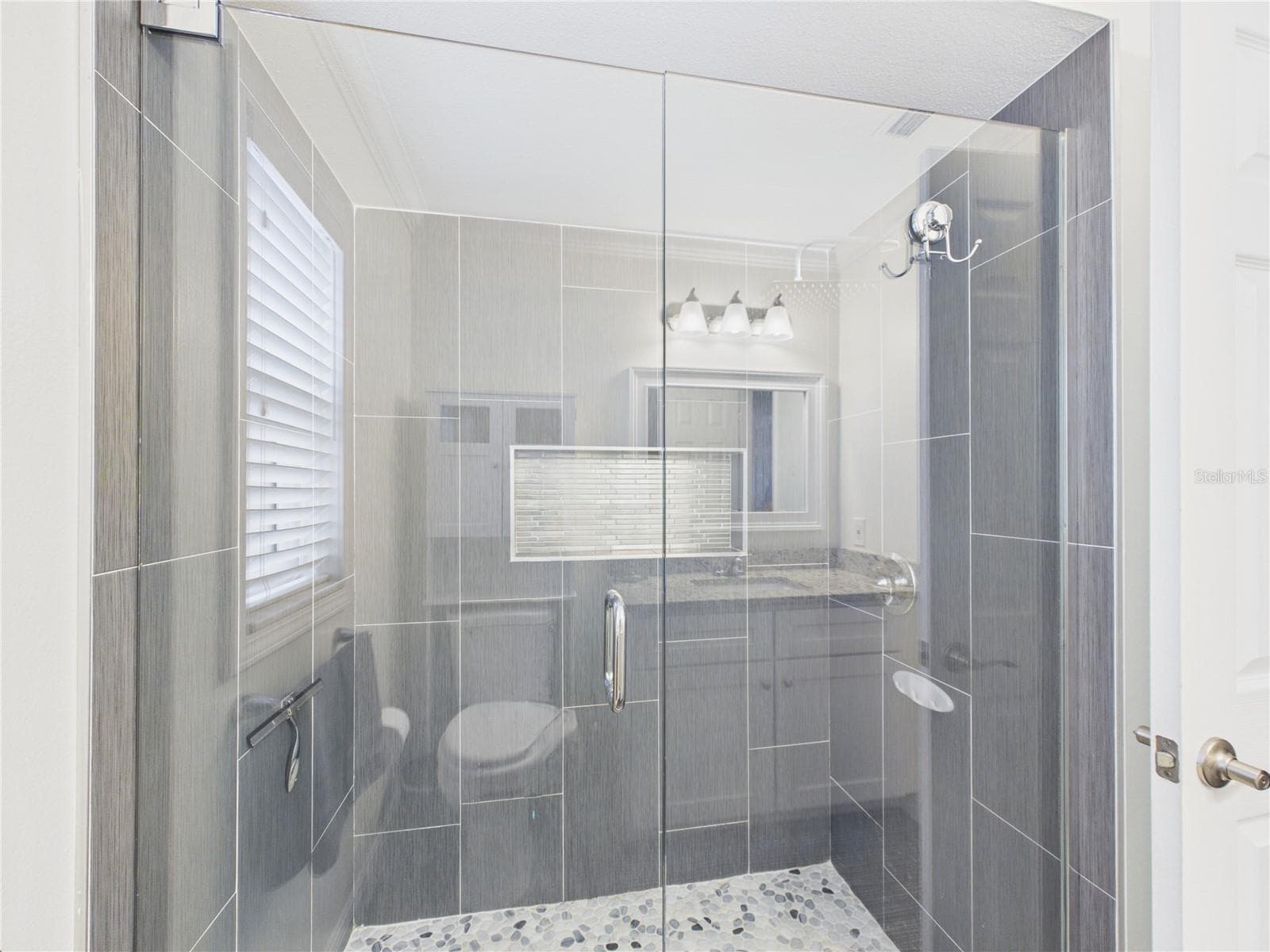 Guest shower - 16004 EAGLE RIVER WAY, TAMPA