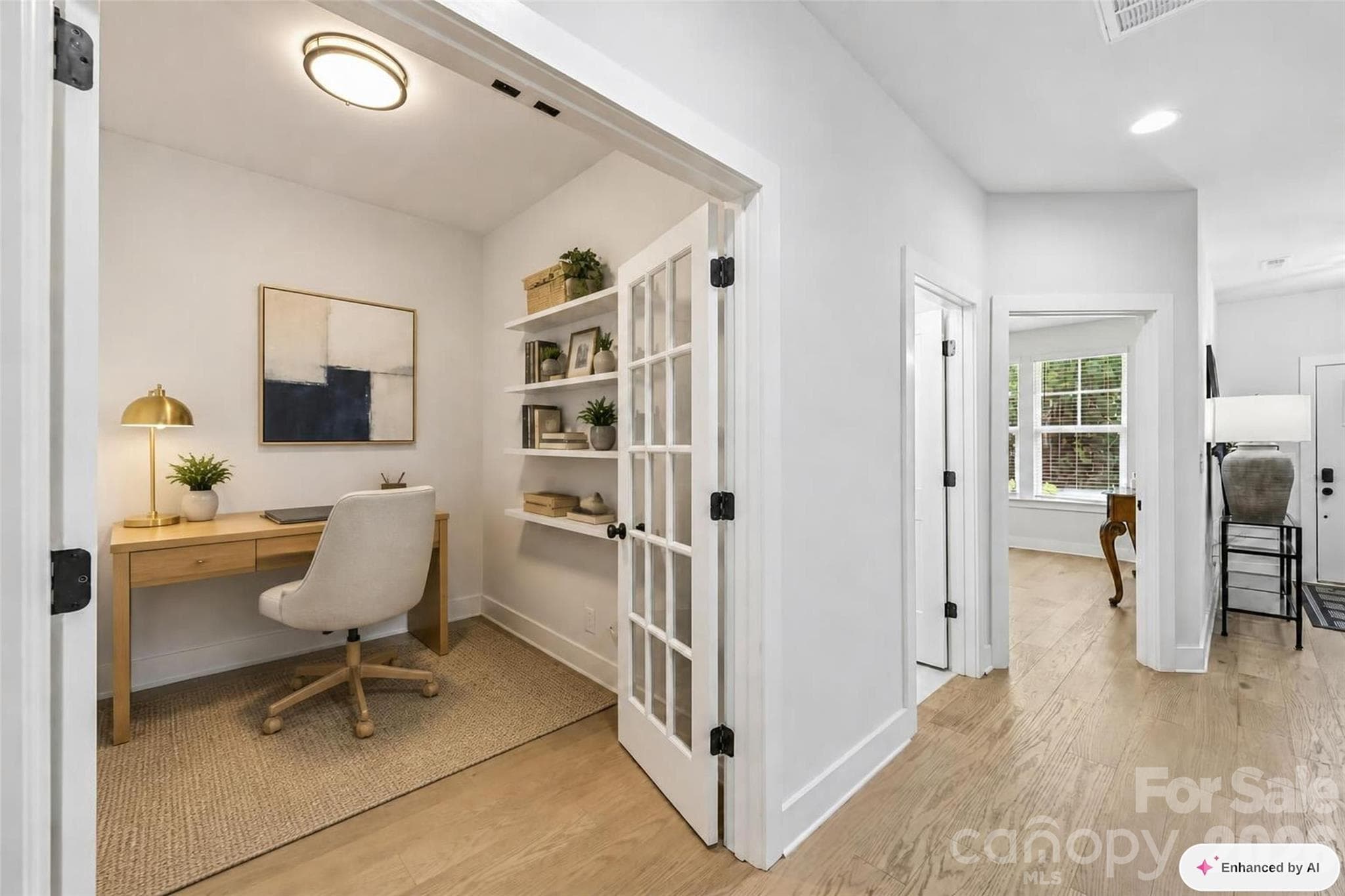 Virtually Staged - Office on Main Level - 739 Beaty Street, Davidson