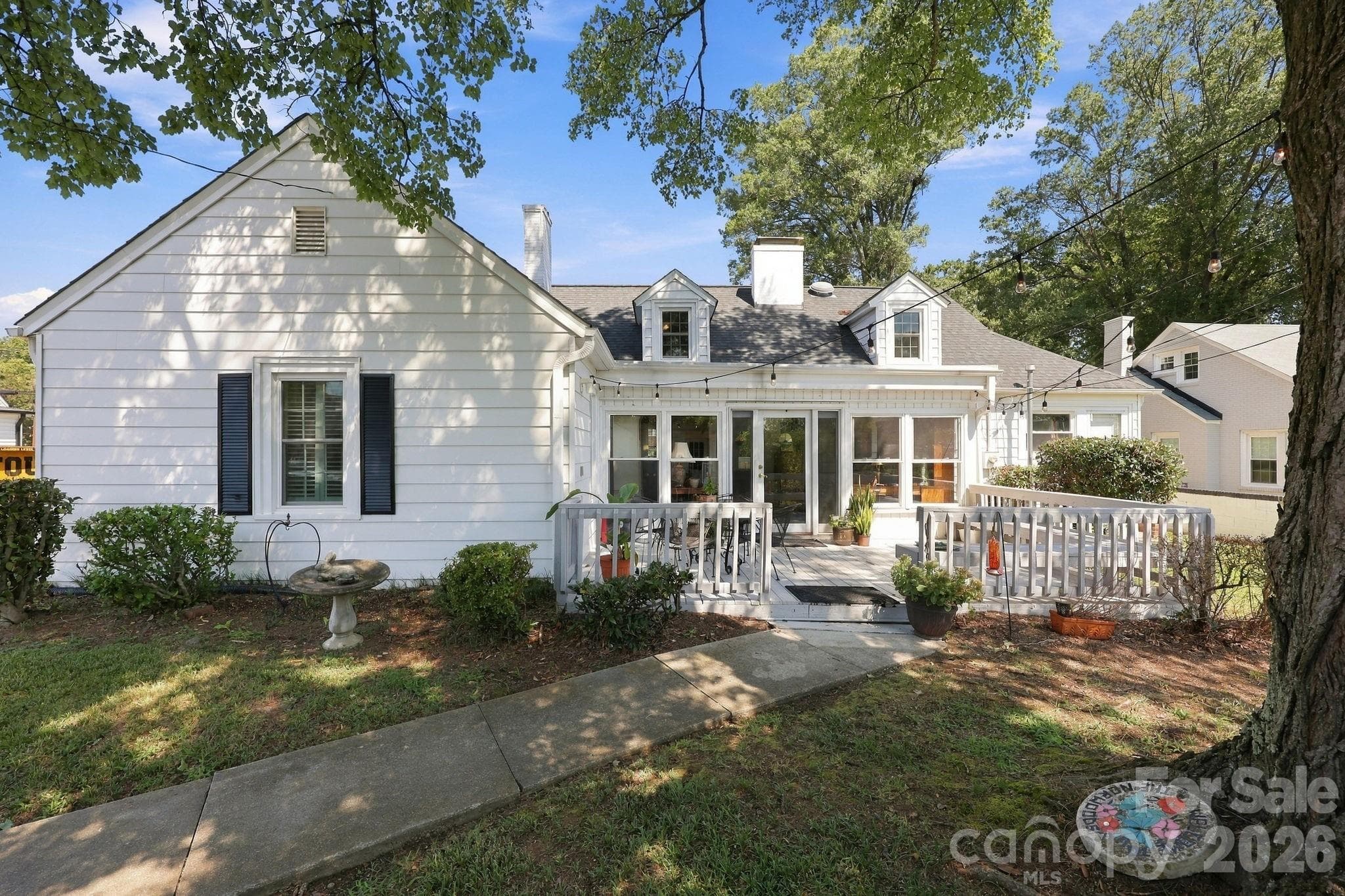 Rear Porch - 1200 Central Drive, Kannapolis
