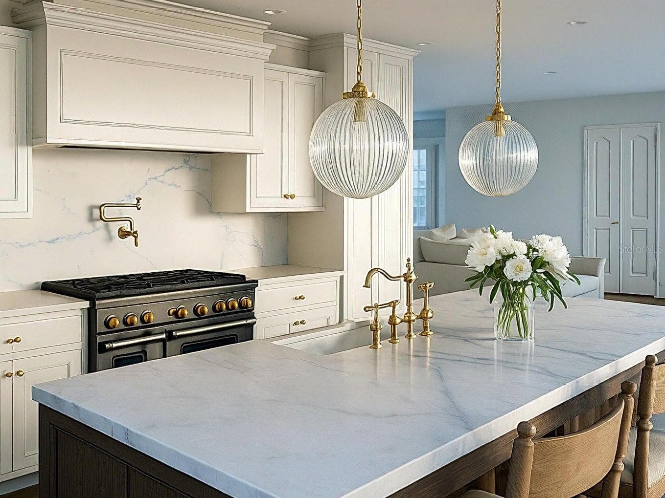 AI Rendered Kitchen - 145 W WILBUR AVE #201, LAKE MARY